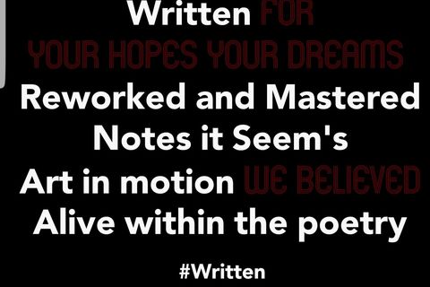 For your hopes your dreams we believed 