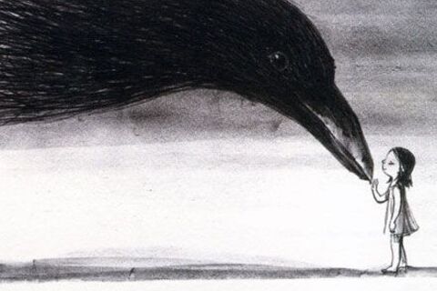 As the crow awaits...