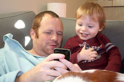 WATCHING MY DADDY 