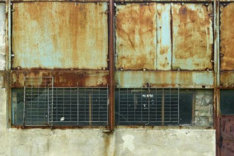 Rust On Window Pane