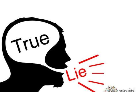 Truth and lie are formed by right