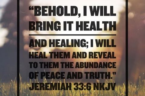 &quot;In His Name Be Healed!&quot;