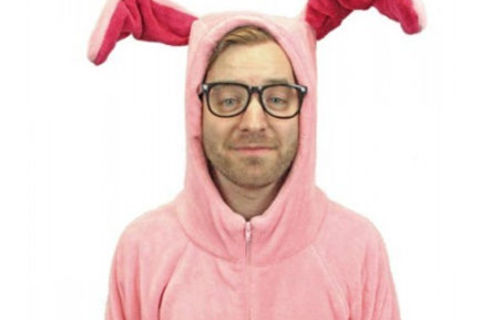 Pretty Pink Bunny Suit