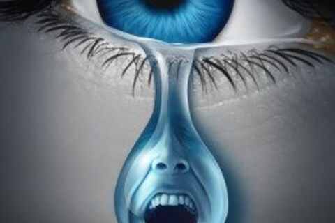 Always a tear in anger