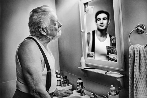 Man in the mirror