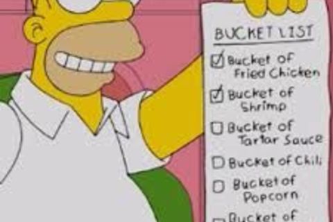 Foremost On My Bucket List?