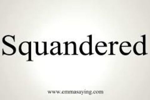 Squandered boyhood