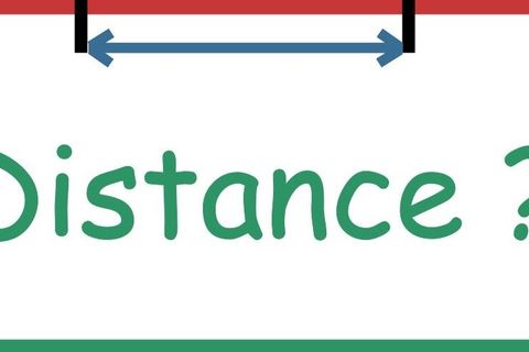 Always the distance ....