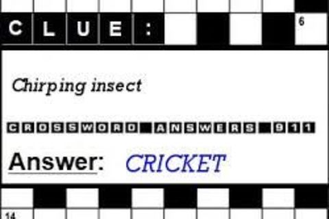 Whelk come chirping crickets