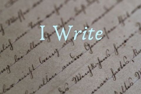 I Write