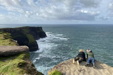 The Cliff next to the road less traveled 