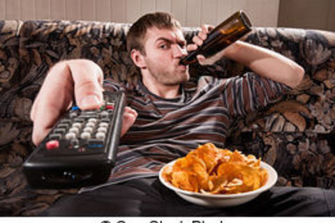 His Fifty Five inch new TV?