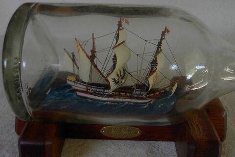 Ship in a bottle