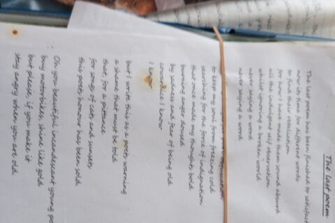 The last poem 