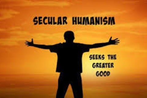 Rock ribbed dogmatic secular humanist