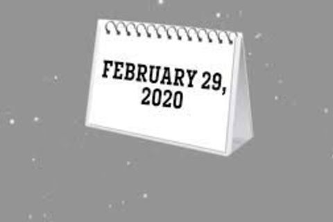 February 29th, 2020