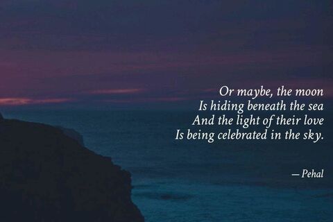 In tombed by love in the depths of the sea 