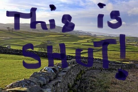 “The countryside is shut!!”
