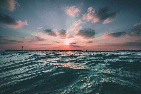 The beauteous, bountiful sea ?