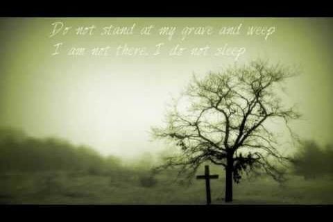 Thou shall not weep......