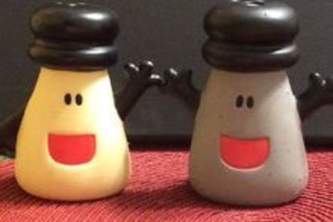 Mr. Salt and Mr. Pepper pots