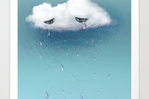 Crying rain