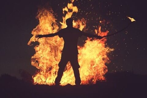 Within your flame.