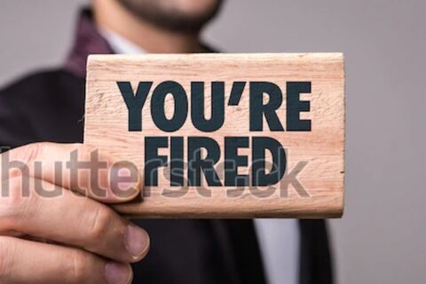 I got fired today