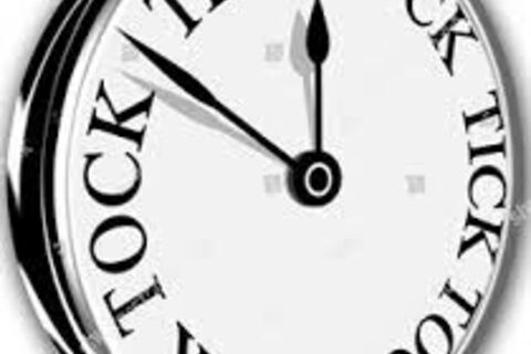Tick tock tick tock tick...