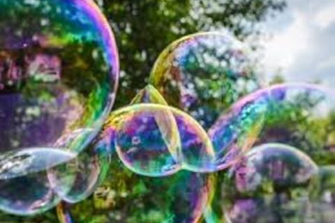 Bursting their bubbles...