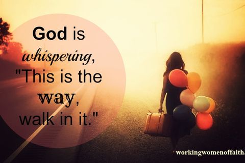 God's still small voice