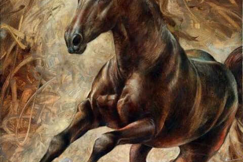 like a horse 