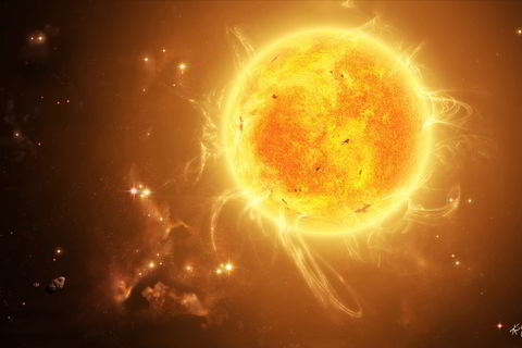 BRIGHT IS THE SUN