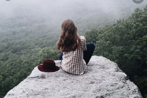 Happy alone
