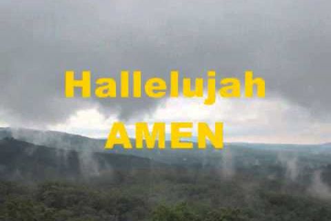 ‘Hallelujah..Amen!’