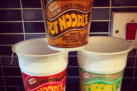 Pot noodle dinners