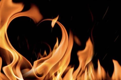 Hearts in flames 
