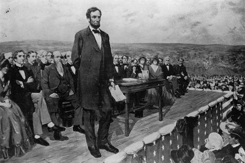 Lincoln At Gettysburg