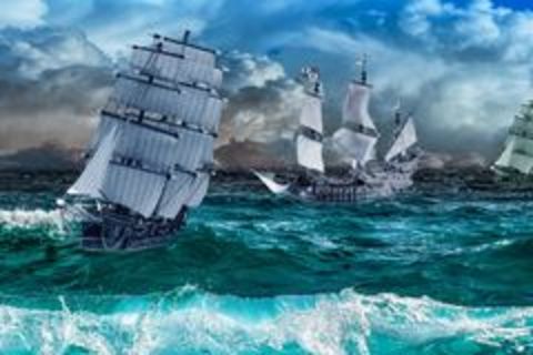 I saw three ships ⚓️⚓️⚓️