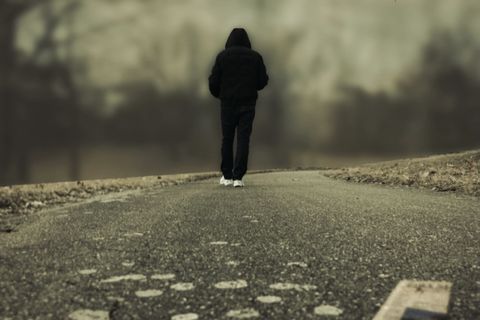 And then you walk