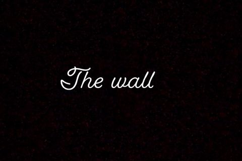 The wall 
