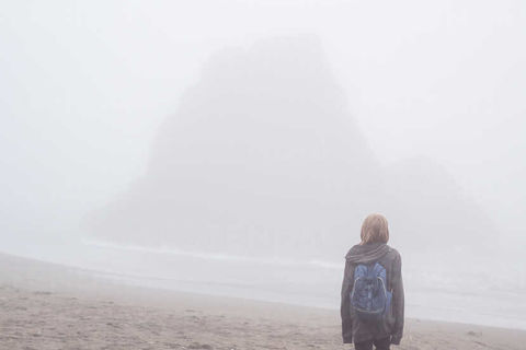 My foggy stroll 💙