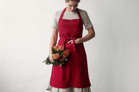 SHE WORE A RED APRON 