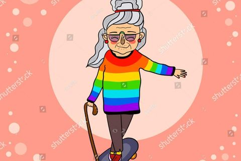 Groovy Old Lady