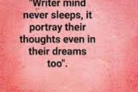 No rest for a writer 🤣