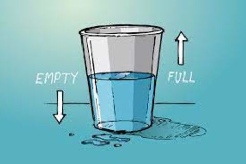 Glass half empty