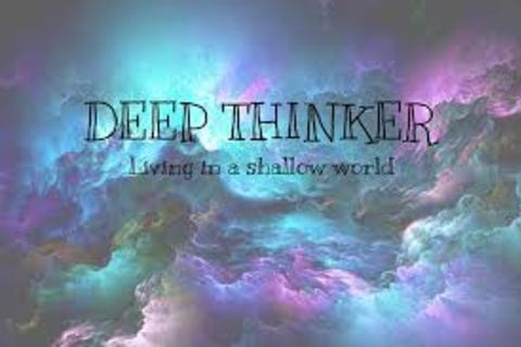 The ‘Deep thinker’ 🤔