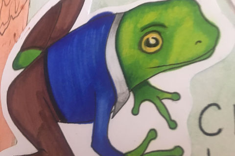 The croakless frog 