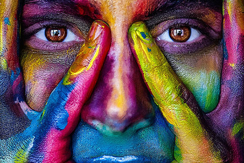 The colours of our heart❤️💛🧡 💙