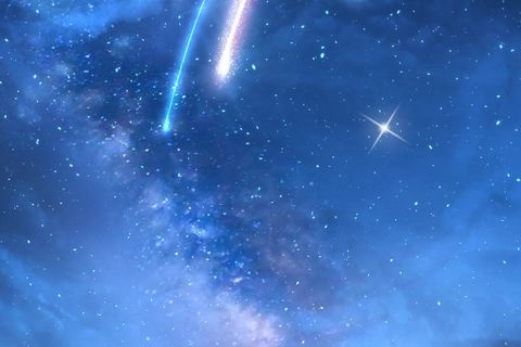 Our magical midnight sky ⭐️